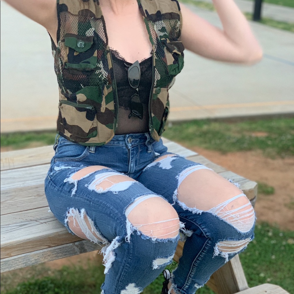 Camo vest